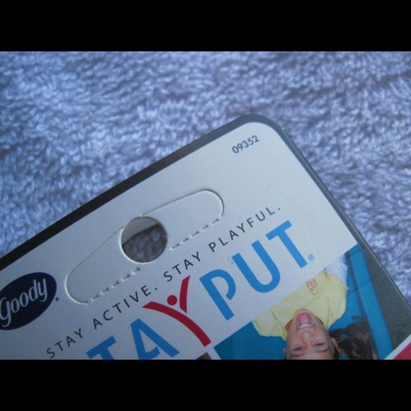 2 Goody Girl Sized Stay Put Slideproof Headwraps Elastic Head Bands Pink Purple - Picture 2 of 6